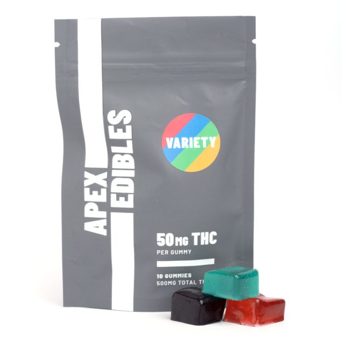 Apex Edibles – 500mg THC Gummies