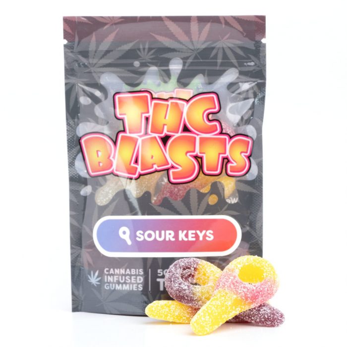 Blast Edibles – 500mg THC Blasts Gummies